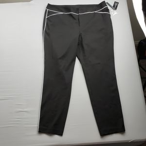 Inc black skinny leg trousers